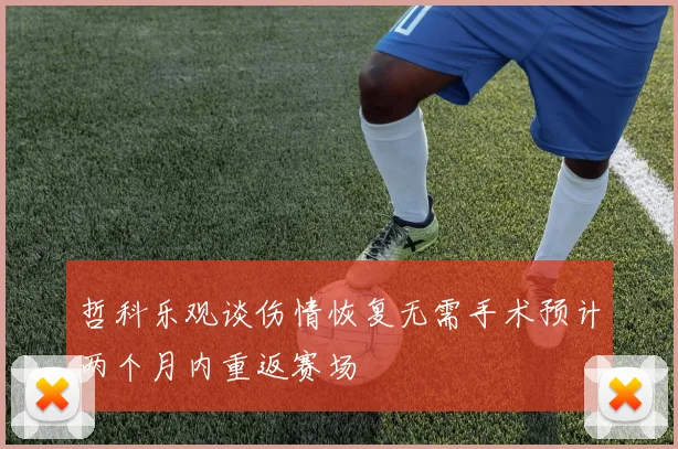 哲科乐观谈伤情恢复无需手术预计两个月内重返赛场